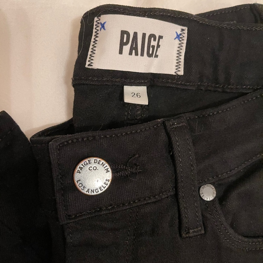 PAIGE DENIM- VERDUGO CROP - Picture 4 of 5